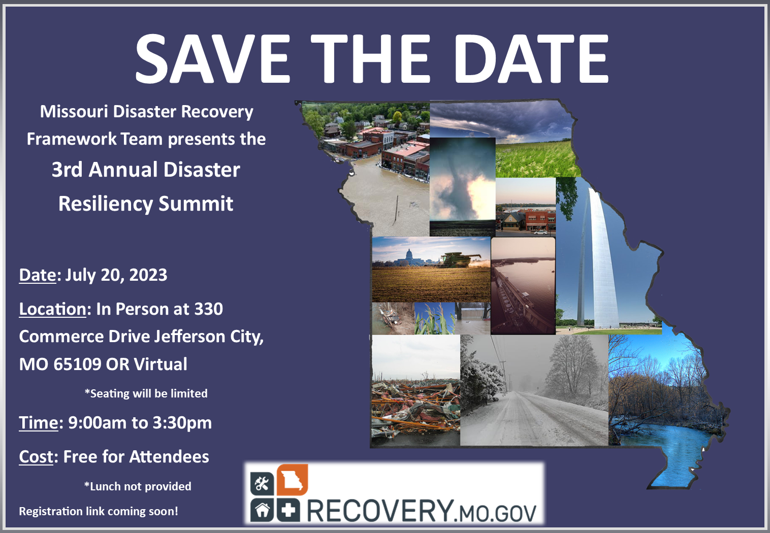 2023 Resiliency Summit Save the Date Slider