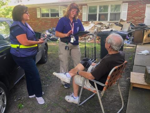 FEMA Disaster Recovery Assistance Teams go door-to-door