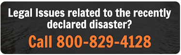 Legal Issues related to the St. Louis area flooding? Call 800-829-4128