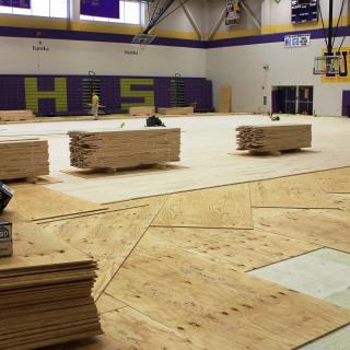 Rockwood School District is confident the new floor of Eureka High School’s Gymnasium will be ready for the new school term